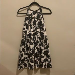 Black and white dress